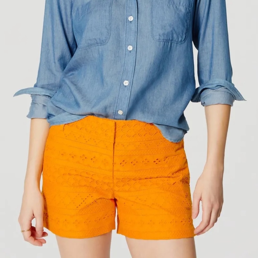 🆕 The Loft Riviera Eyelet Mustard Short | 4